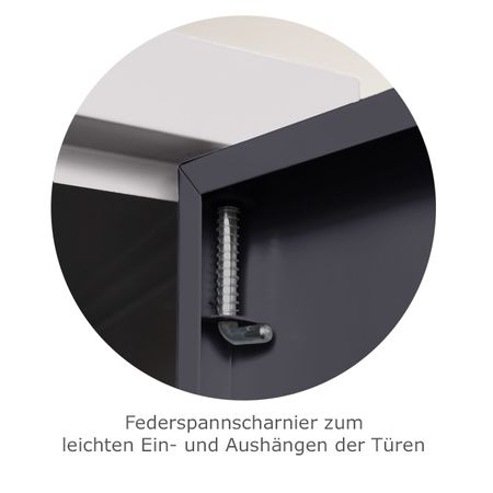 Aktenschrank | Stahlschrank 195x92x42 Multicolour | Große Farbauswahl!