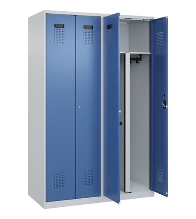 C+P PSA Schwarz-Weiß-Spind Evolo PLUS