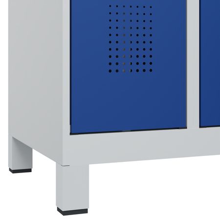 C+P PSA Schwarz-Weiß-Spind Evolo PLUS