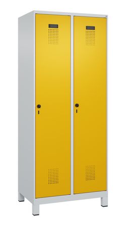 C+P Spind Evolo PLUS mit Füssen 2 Abteile 1950x