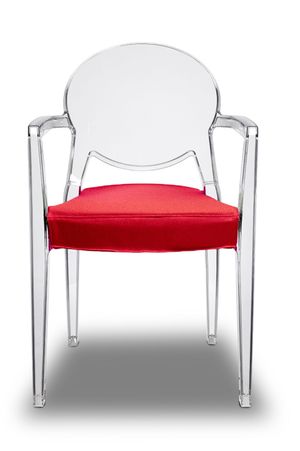 transparenter Armlehnstuhl