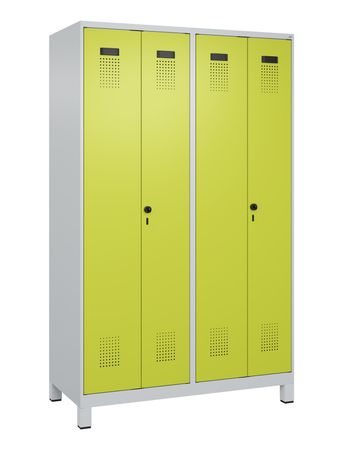C+P PSA Schwarz-Weiß-Spind Evolo PLUS
