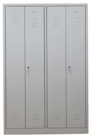 Doppelspind 4 Abteile schwarz weiß trennung grau