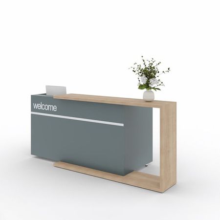 Empfangstresen Schreibtisch Verkaufsgespräch Beratungsplatz
