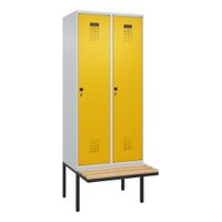 C+P Spind Evolo PLUS, Bank, 2 Abteile, 2120x800x815mm