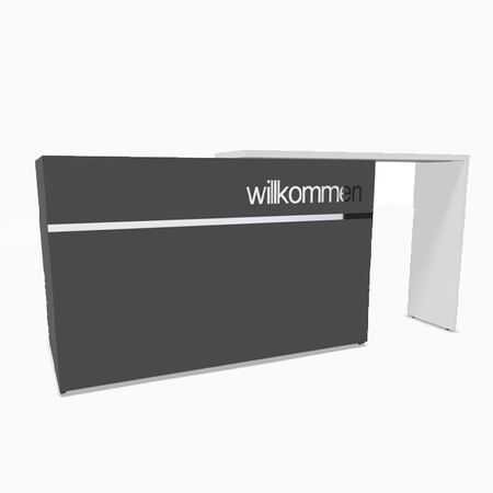 Empfangstheken Ladenausstattung Büromöbel Arztpraxis Atelier Empfangsarbeitsplatz Büro elegant