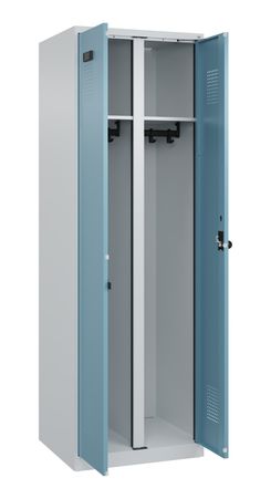 C+P Schwarz-Weiß-Spind Evolo PLUS