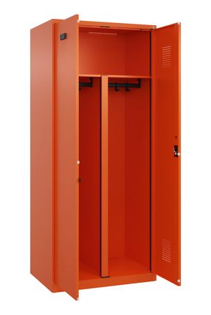 C+P PSA Schwarz-Weiß-Spind Evolo PLUS