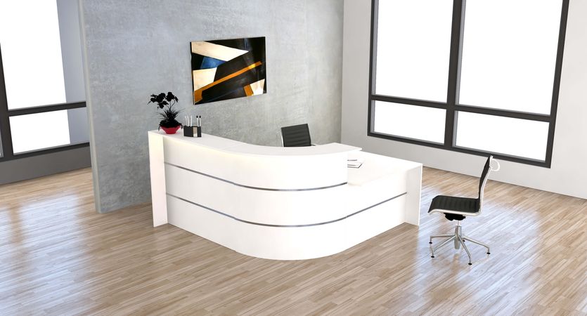 Rezeption Thekenelement  Empfangstheken Ladenausstattung Büromöbel Arztpraxis 