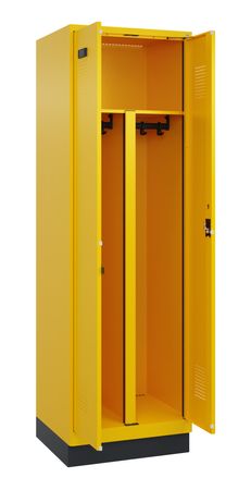 C+P PSA Schwarz-Weiß-Spind Evolo PLUS