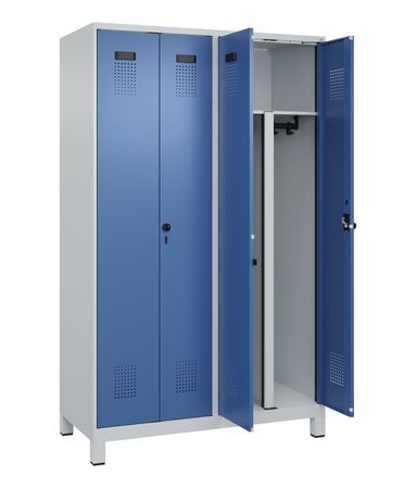 C+P PSA Schwarz-Weiß-Spind Evolo PLUS