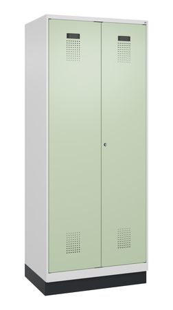 C+P Schwarz-Weiß-Spind Evolo PLUS