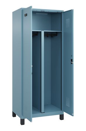 C+P PSA Schwarz-Weiß-Spind Evolo PLUS