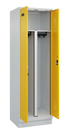 C+P PSA Schwarz-Weiß-Spind Evolo PLUS