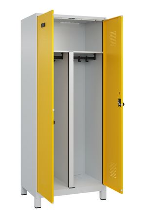 C+P PSA Schwarz-Weiß-Spind Evolo PLUS