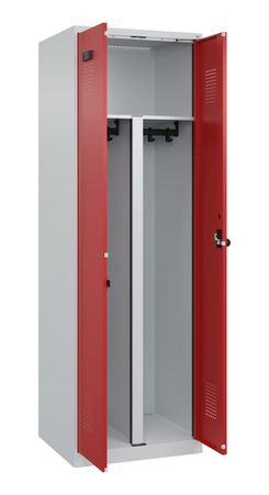 C+P PSA Schwarz-Weiß-Spind Evolo PLUS