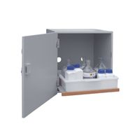 LACONT GEFAHRSTOFFSCHRANK | Säure- und Laugenschrank l Abzugsunterschrank gemäß TRGS 526 / DGUV