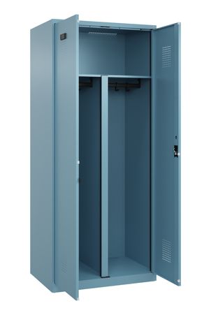 C+P PSA Schwarz-Weiß-Spind Evolo PLUS