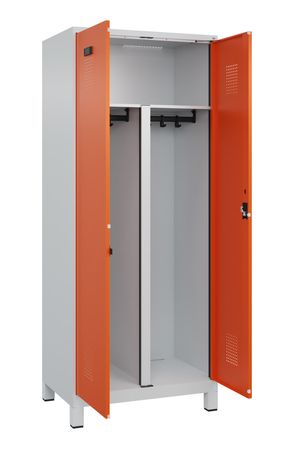 C+P PSA Schwarz-Weiß-Spind Evolo PLUS