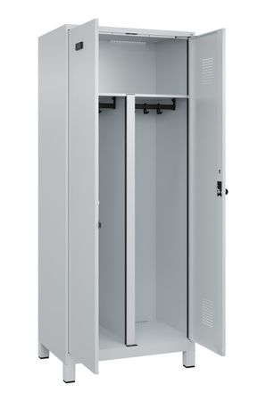 C+P PSA Schwarz-Weiß-Spind Evolo PLUS