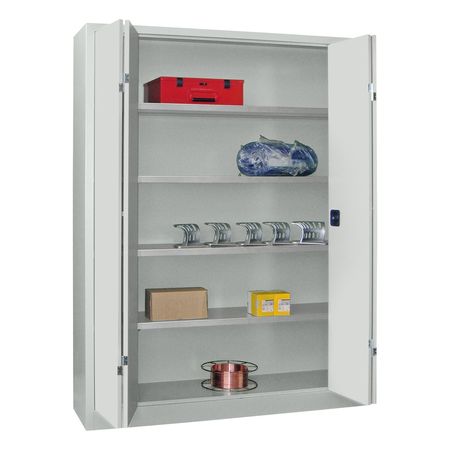 falttüren-schrank Schrank mit Falttüren falttür-schrank verzinkt werkstatt- schrank Werkzeug- schrank