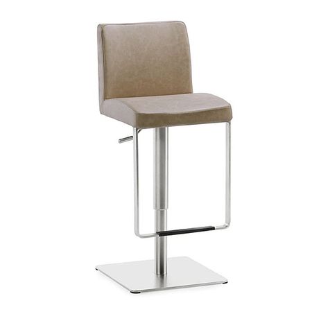 Bistrostuhl in beige  höhenverstellbar