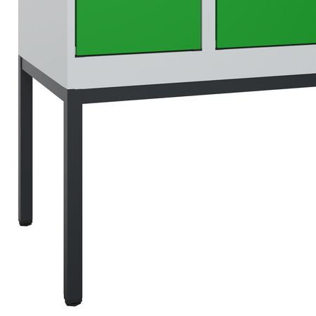 C+P Schwarz-Weiß-Spind Evolo PLUS