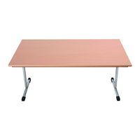 Klapptisch | 160 x 80 | Rundrohrgestell | verschiedene Farben