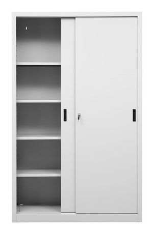 BIG ONE Aktenschrank | Schiebetürenschrank 195x120x45 GRAU