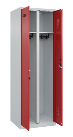 C+P Schwarz-Weiß-Spind Evolo PLUS