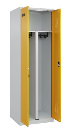 C+P PSA Schwarz-Weiß-Spind Evolo PLUS