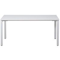 Schreibtisch | Bürotisch | 160 x 80 | höhenverstellbar | WEIß