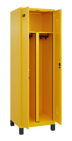 C+P PSA Schwarz-Weiß-Spind Evolo PLUS