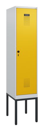 C+P Spind Evolo PLUS Gestell 1 Abteil 1950x400x