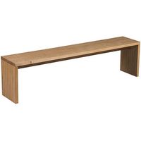 Sitzbank | Holzbank Buche massiv 172 cm