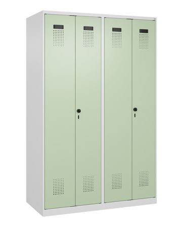 C+P PSA Schwarz-Weiß-Spind Evolo PLUS