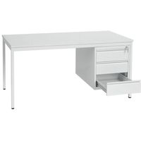 Schreibtisch | Bürotisch mit optionalen Unterbaucontainern | 200x80 | verschiedene Farben