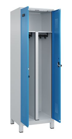 C+P PSA Schwarz-Weiß-Spind Evolo PLUS