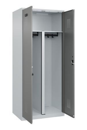 C+P PSA Schwarz-Weiß-Spind Evolo PLUS