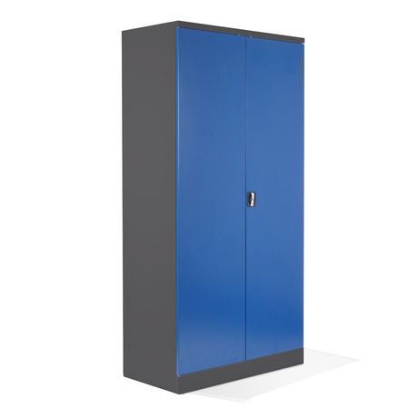 XL Werkzeugschrank | Werkstattschrank 195x92x50 ANTHRAZIT/BLAU