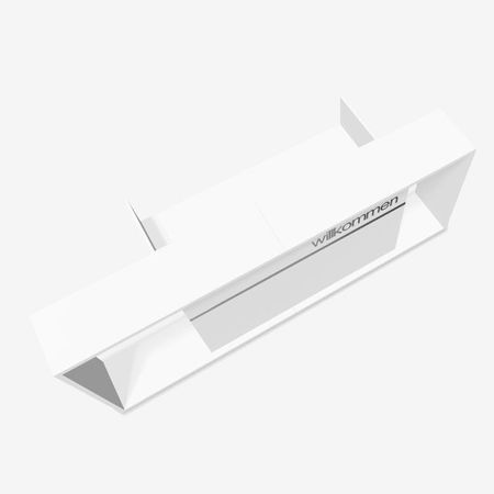 Empfangstresen Empfangstheke Eingangstheke Rezeption Counter Arbeitsplatz