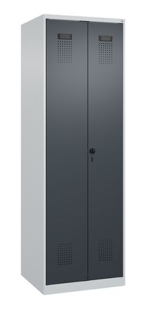 C+P Schwarz-Weiß-Spind Evolo PLUS
