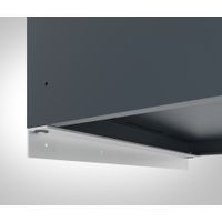 C+P Auflagewinkel aus Aluminium zur Wandaufhängung