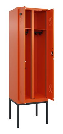 C+P Schwarz-Weiß-Spind Evolo PLUS