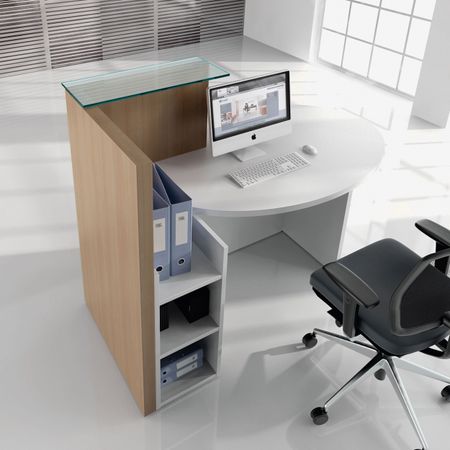 Empfangstheke freistehend | 115 x 155 x 87 cm (HxBxT)