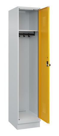 C+P Spind Evolo PLUS mit Sockel 1 Abteil 1950x4
