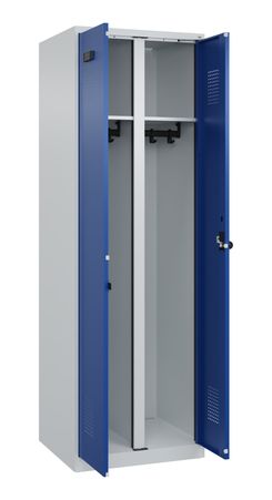 C+P Schwarz-Weiß-Spind Evolo PLUS