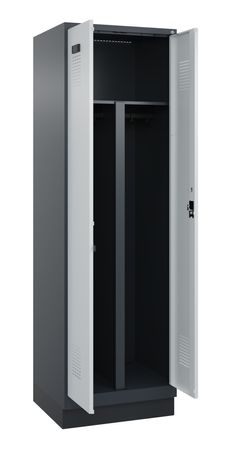 C+P PSA Schwarz-Weiß-Spind Evolo PLUS
