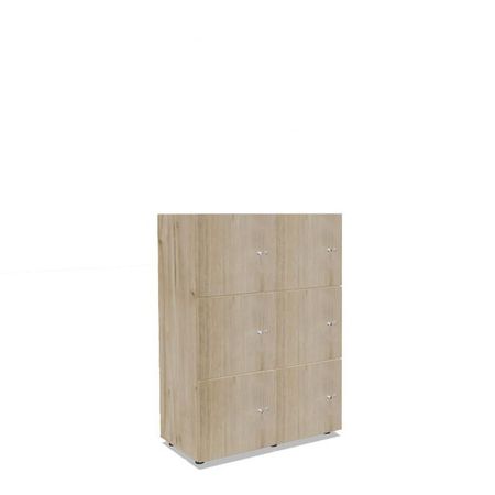 Kleingefachschrank Büro Hotel Zylinderschloss Holzschrank Postverteilschrank Postschrank 6 Abteile