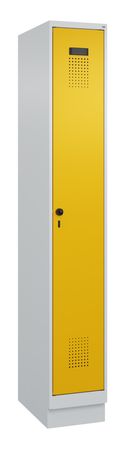C+P Spind Evolo PLUS mit Sockel 1 Abteil 1950x3
